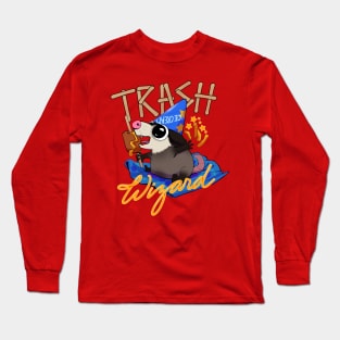 Trash wizard opossom Long Sleeve T-Shirt